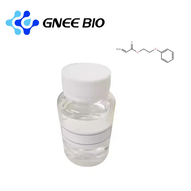 {2- phenoxyethyl acrylate (PHEA) le haghaidh amhábhair cheimiceacha CAS 48145-04-6