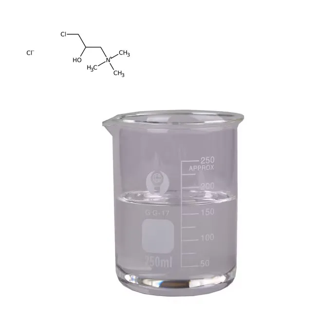 3- cloro -2- hydroxypropyltrimethyl amóiniam clóiríd (chptac) cationic gníomhaire cationic 3327-22-8