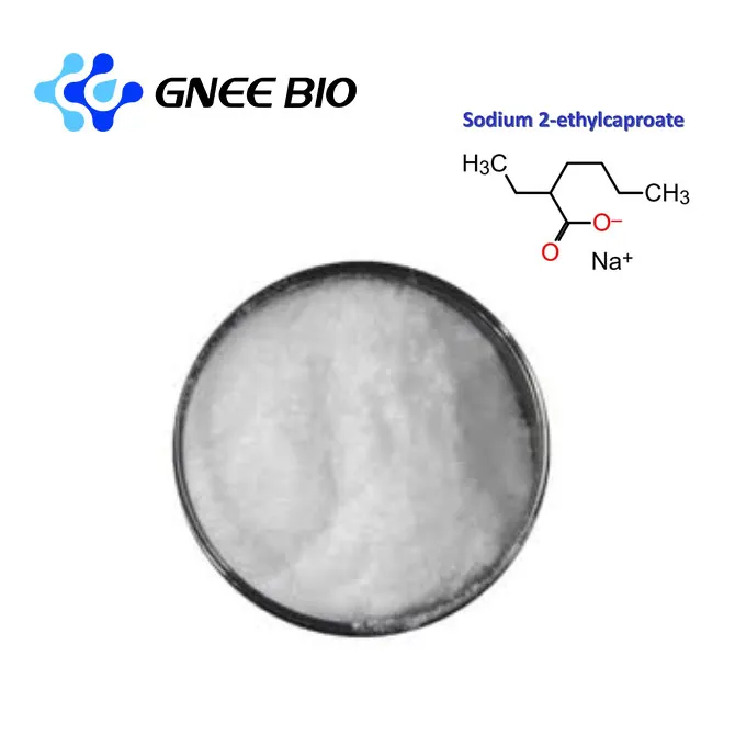 97% sóidiam 2- Ethylhexanoate le CAS ardchaighdeáin 19766-89-3