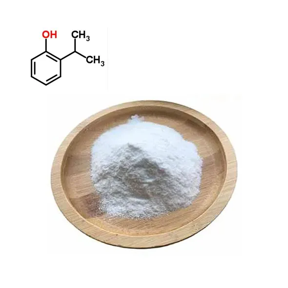 Grád cosmaideach 4- isopropyl -3- methylphenol IPMP Púdar CAS 3228-02-2