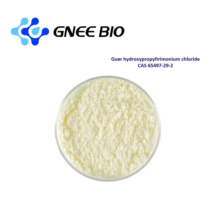 Guar Grád Cosmaideacha Clóiríd Hidroxypropiltrimonium CAS 65497-29-2
