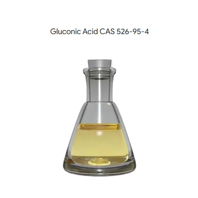 Leacht aigéad gluconic 50% le haghaidh CAS grád bia 526-95-4