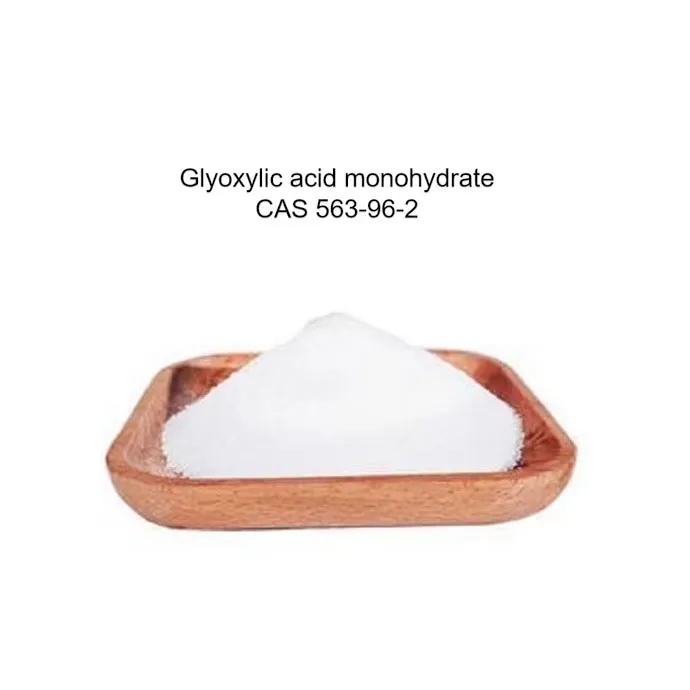 Aigéad glyoxylic ard -íonachta nó aigéad glyoxylic púdar monohydrate CAS 563-96-2
