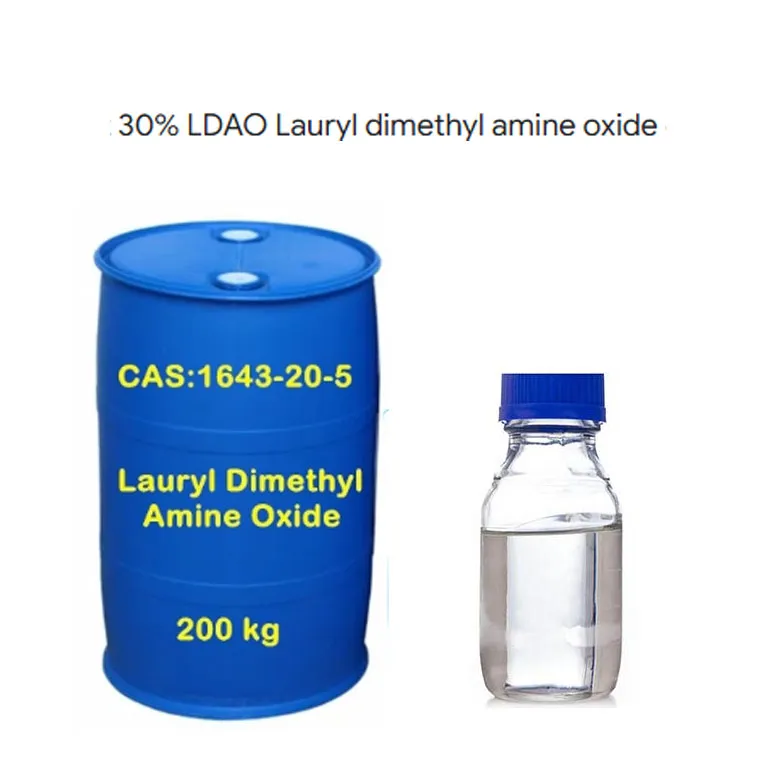 Ard -íonacht Lauryl Dimethyl Amine Ocsaíd 30% Réiteach (LDAO) CAS 1643-20-5