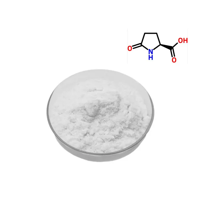 Aigéad L-Pyroglutamic 99% ar ardchaighdeán (PCA) CAS 98-79-3