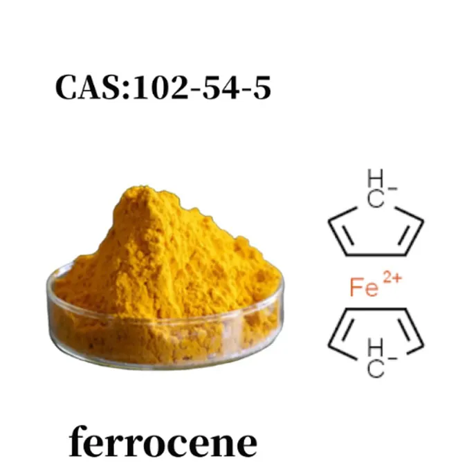 Púdar Ferrocene ardcháilíochta C10H10FE CAS 102-54-5
