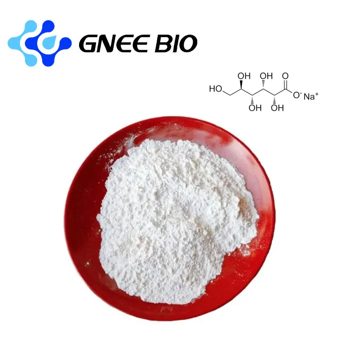 Grád tionsclaíoch 99% gluconate sóidiam nó aigéad gluconic CAS salann sóidiam 527-07-1