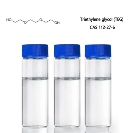 Grád Tionsclaíoch Triethylene Glycol TEG Tuaslagóir CAS 112-27-6
