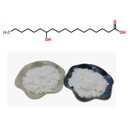 Púdar 12- aigéad hydroxystearic do CAS bealaidh 106-14-9