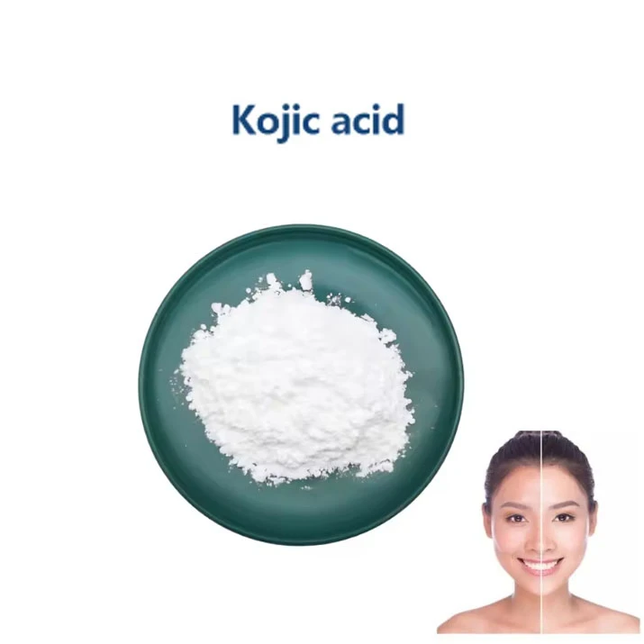 Cosmetic Grade Kojic Acid 99 Powder CAS 501-30-4 Cosmetic Grade Kojic Acid 99 Powder CAS 501-30-4