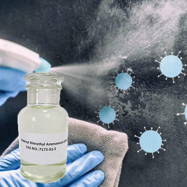 Didecyl Dimethyl Ammonium Chloride DDAC Chemical For Disinfectant CAS 7173-51-5 Didecyl Dimethyl Ammonium Chloride DDAC Chemical For Disinfectant CAS 7173-51-5