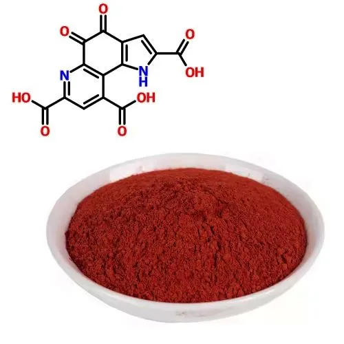 Pyrroloquinoline quinone pqq le haghaidh antioxidant CAS 72909-34-3