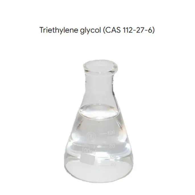 TEG Ceimiceach Triethylene Glycol do CAS Grád Tionscail 112-27-6
